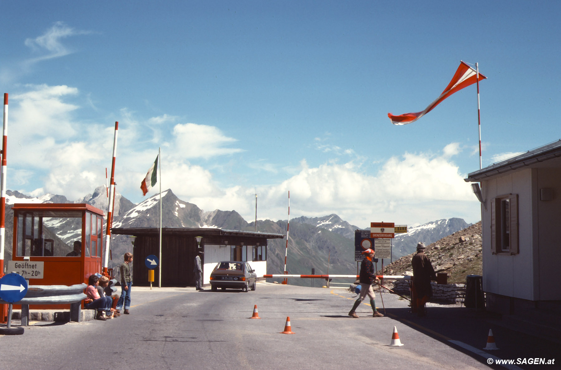 Grenzübergang Timmelsjoch