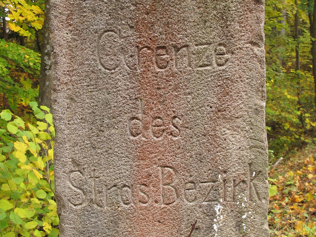 Grenzstein "Auf dem Hals" Pottenstein