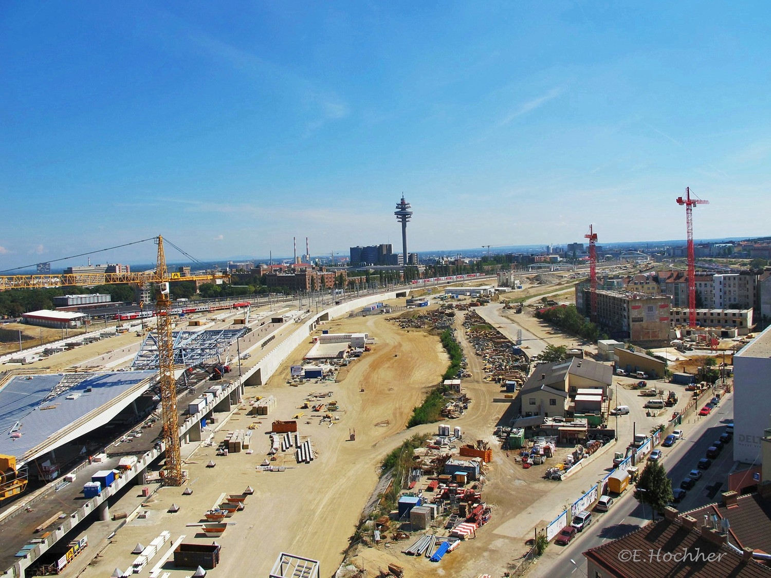 Großbaustelle Hauptbahnhof