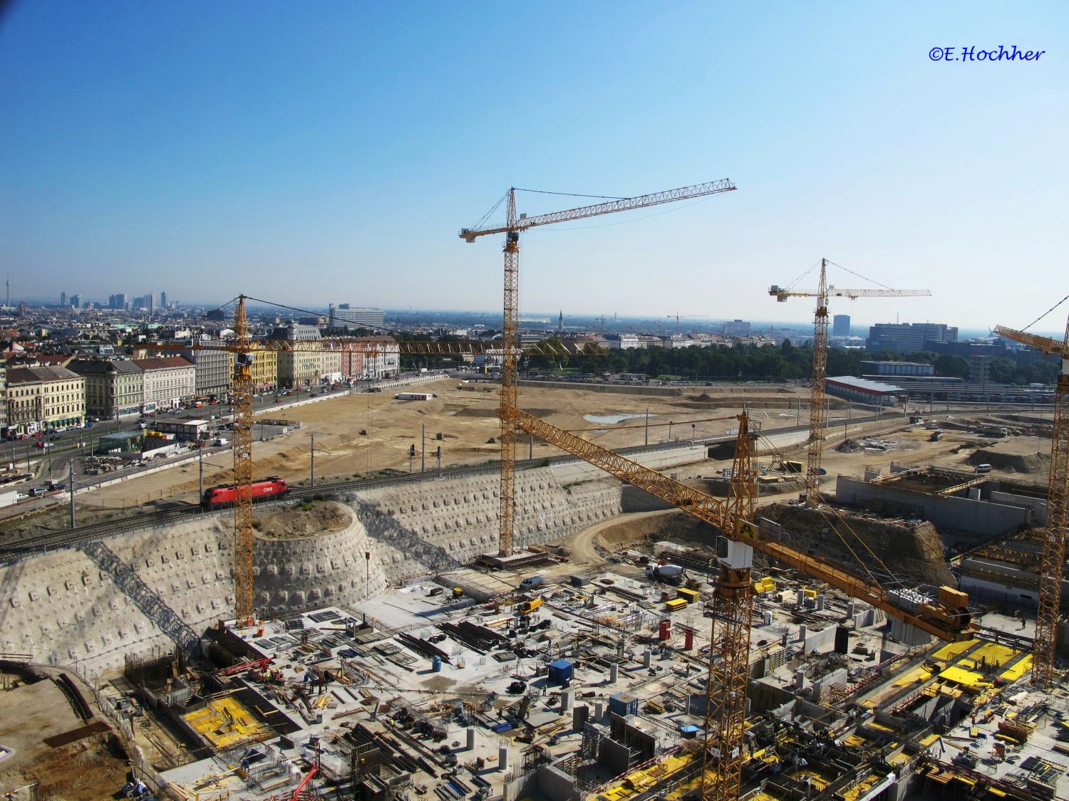 Großbaustelle Südbahnhof - Wien