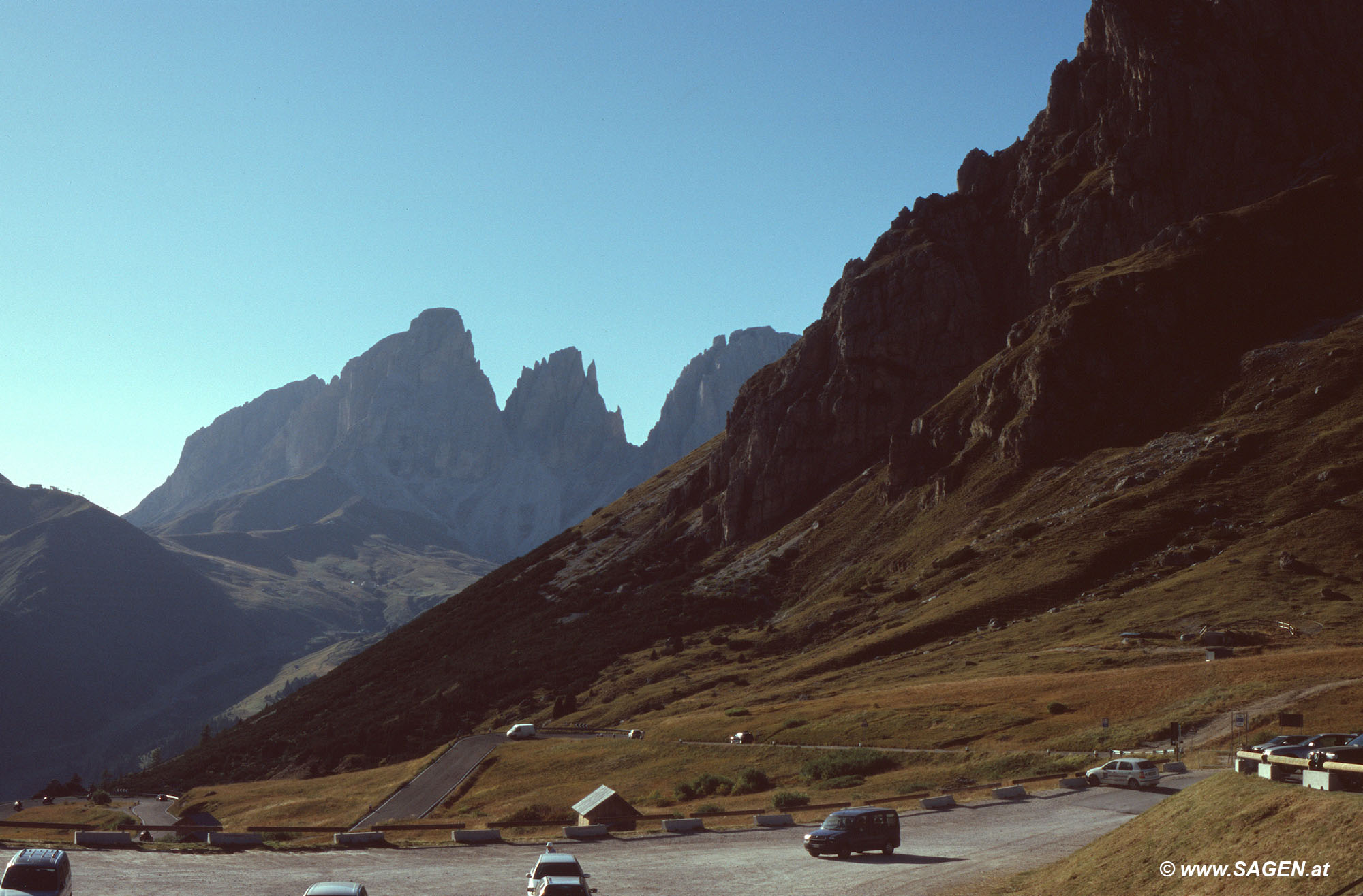 Grohmannspitze, Fünffingerspitze und Langkofel - Dolomiten