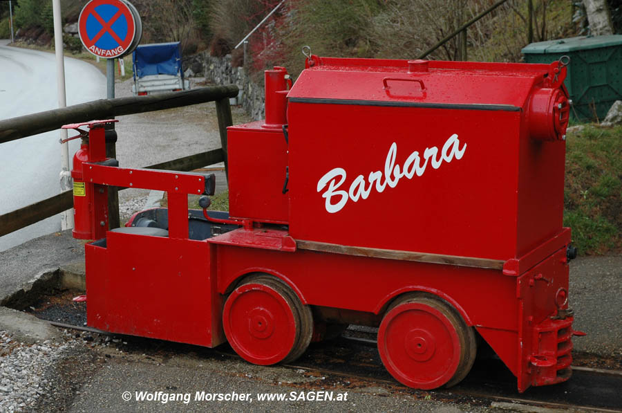 Grubenlokomotive Barbara, Schwaz