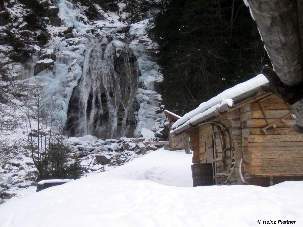 Gschnitztal, Wasserfall