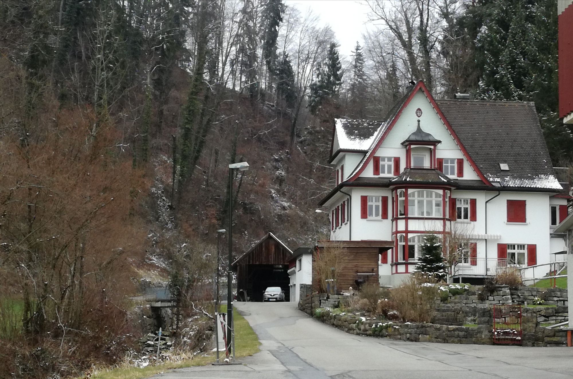 Gunzmühle am Rickenbach in Wolfurt.