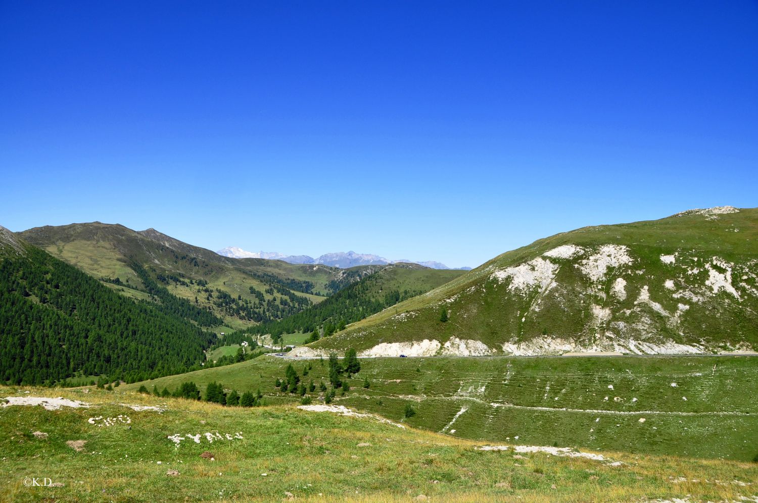 Höchster Punkt der Nockalmstraße (Kärnten)