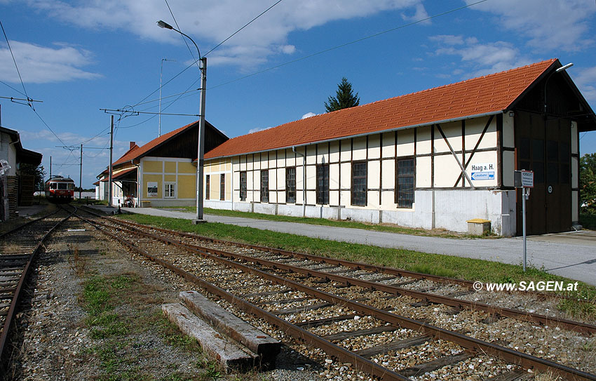 Haag am Hausruck, Bahnhof