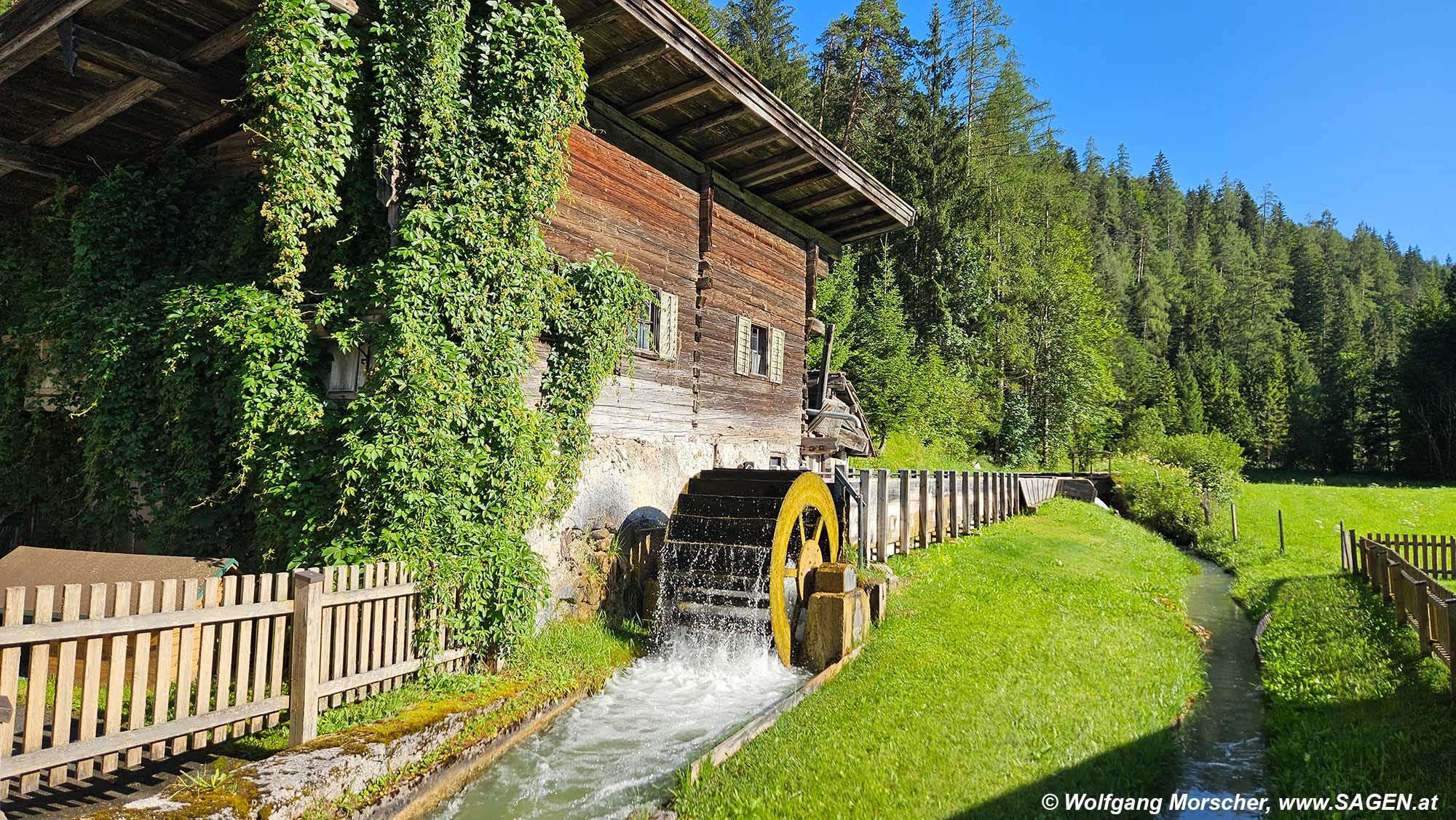 Hackenschmied-Mühle in Waidring