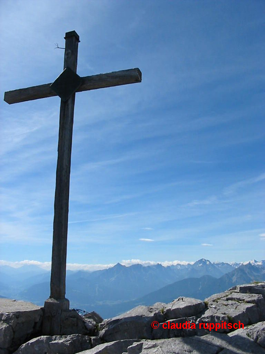 Hafelekar, Gipfelkreuz