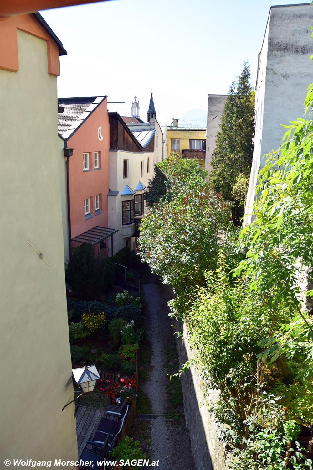 Hall in Tirol Innenhof