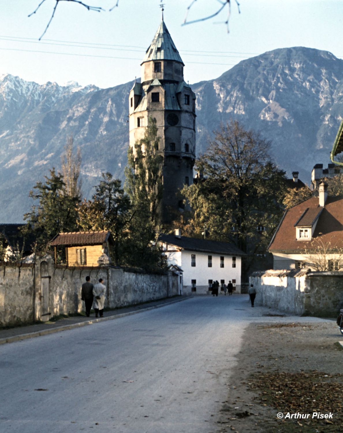 Hall in Tirol, Münzerturm 1955