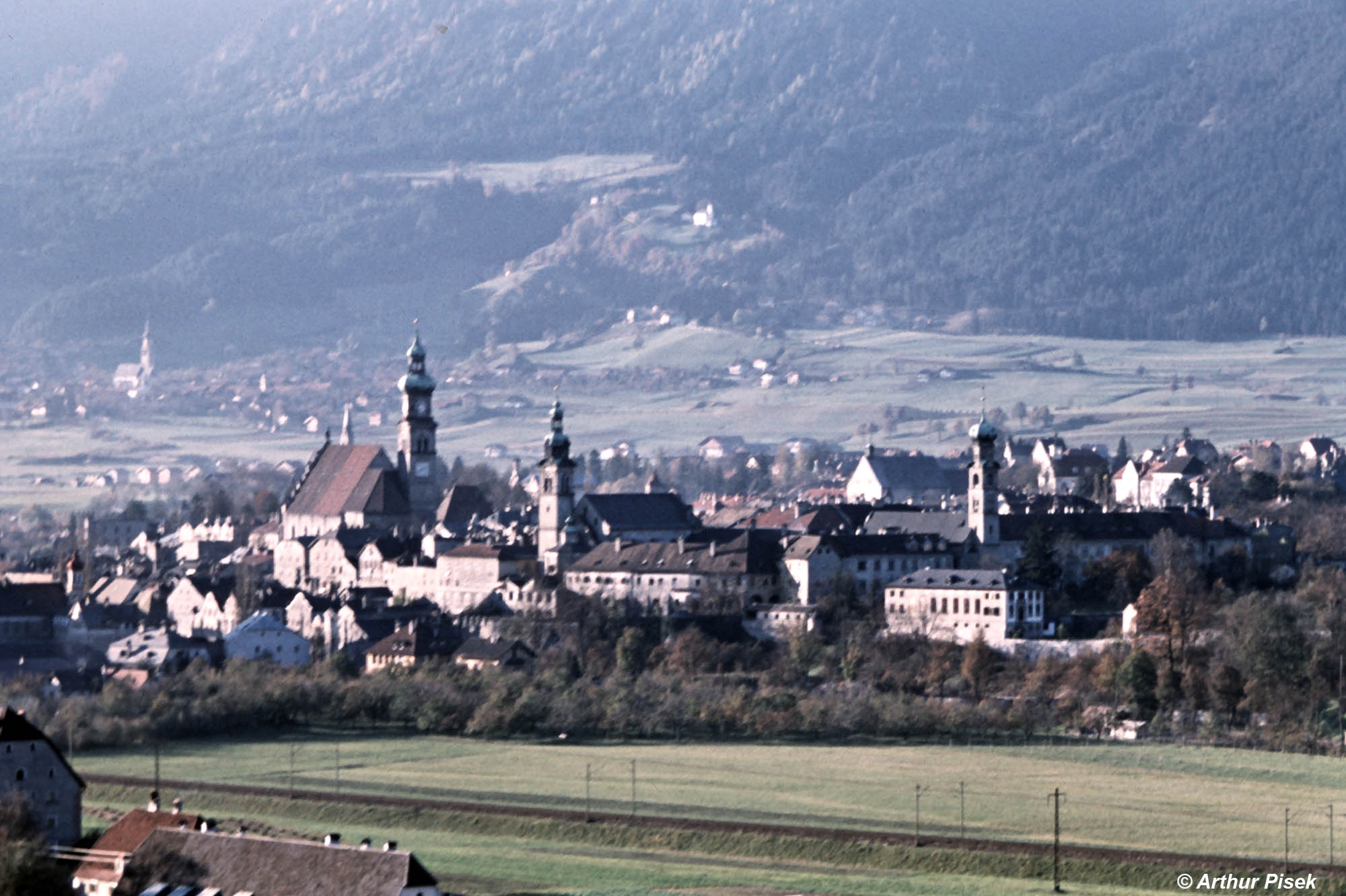 Hall in Tirol vom Volderwaldhof