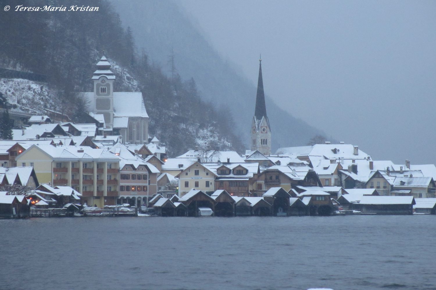 Hallstatt im Winter