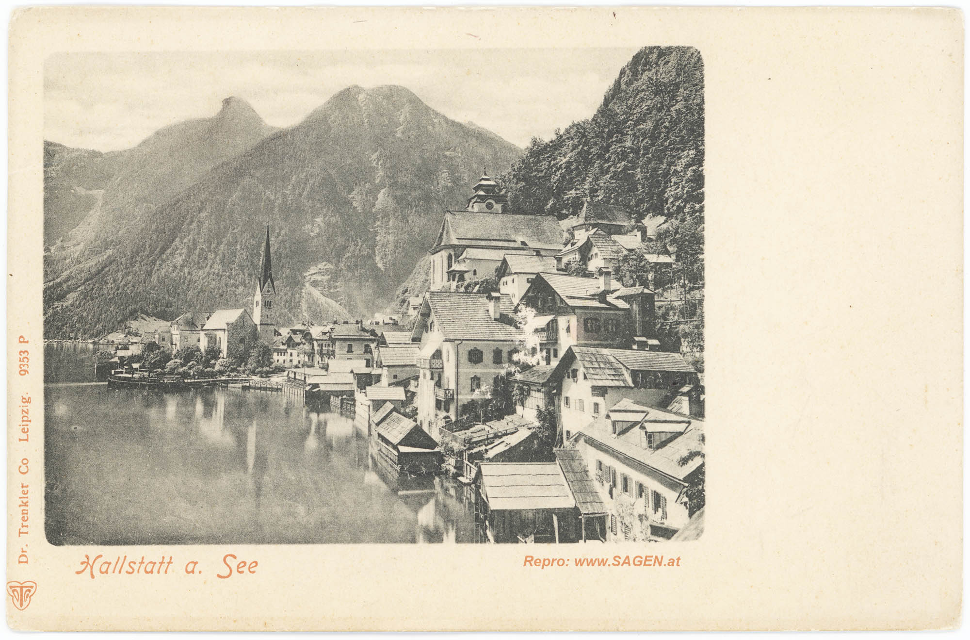 Hallstatt um 1905