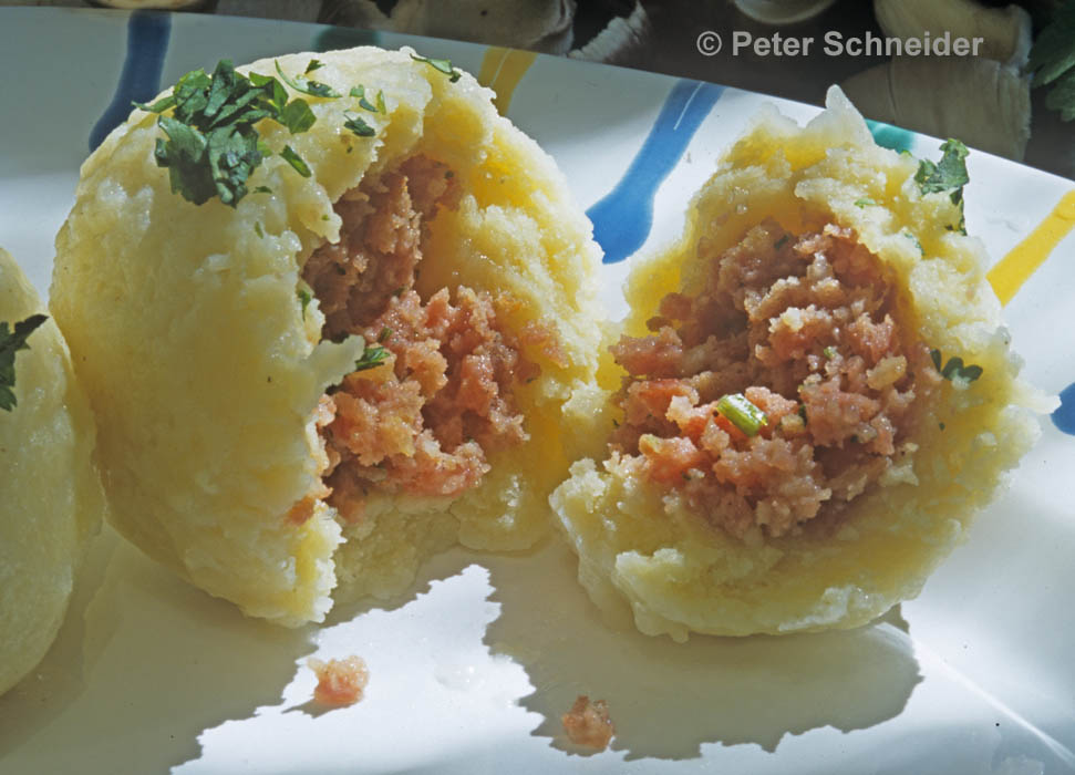 Hascheeknödel