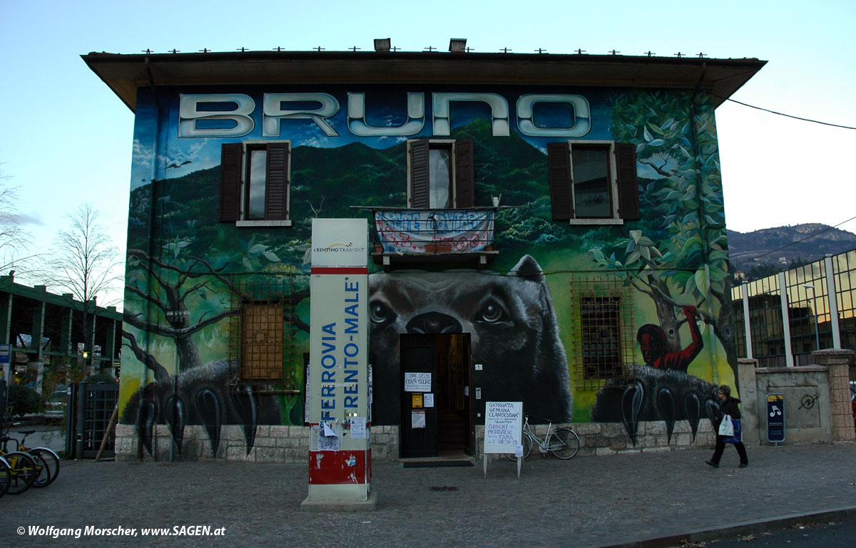 Hausfassade "Bruno", Trient