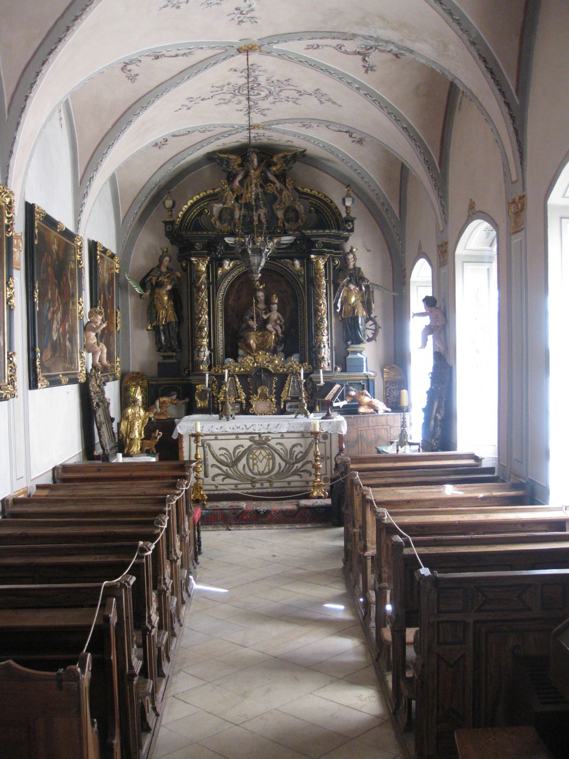 Hauskapelle, Burg Strechau