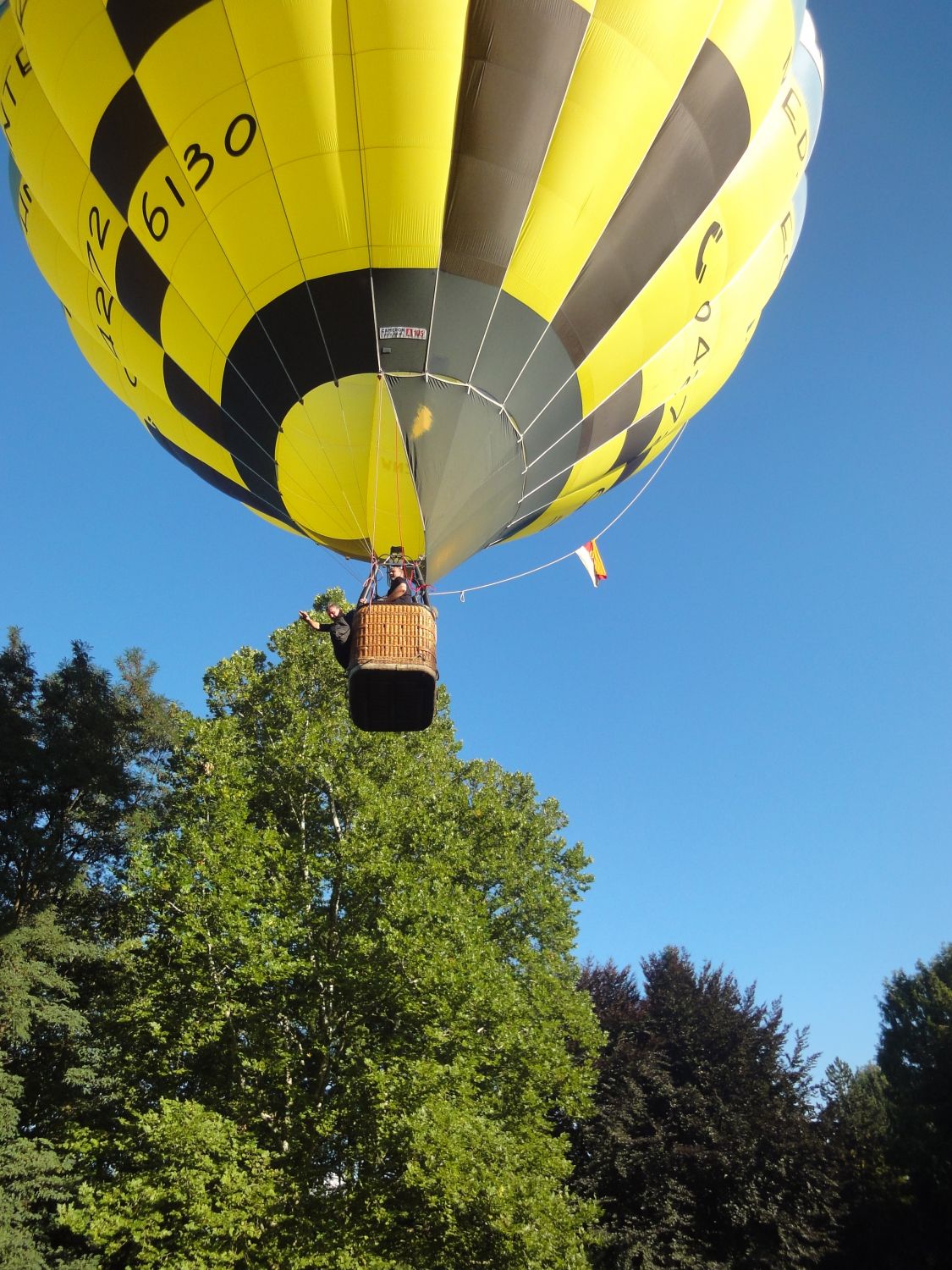 Heißluftballonstart im Europapark Klagenfurt