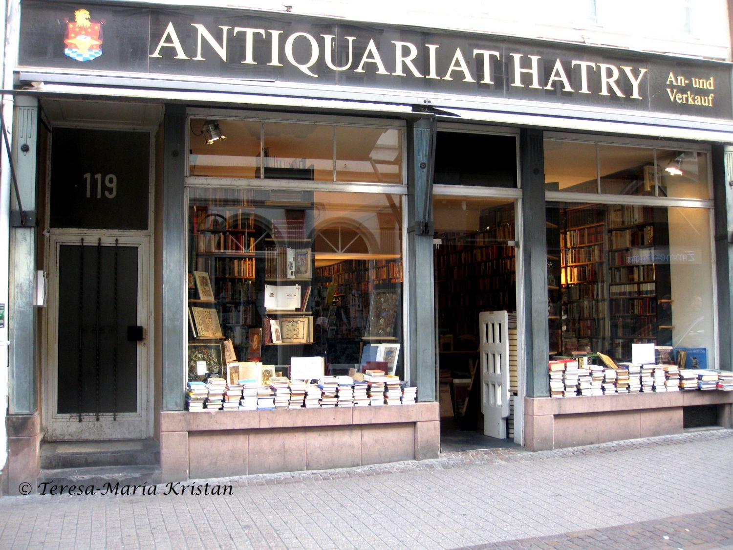 Heidelberg, Antiquariat in der Altstadt