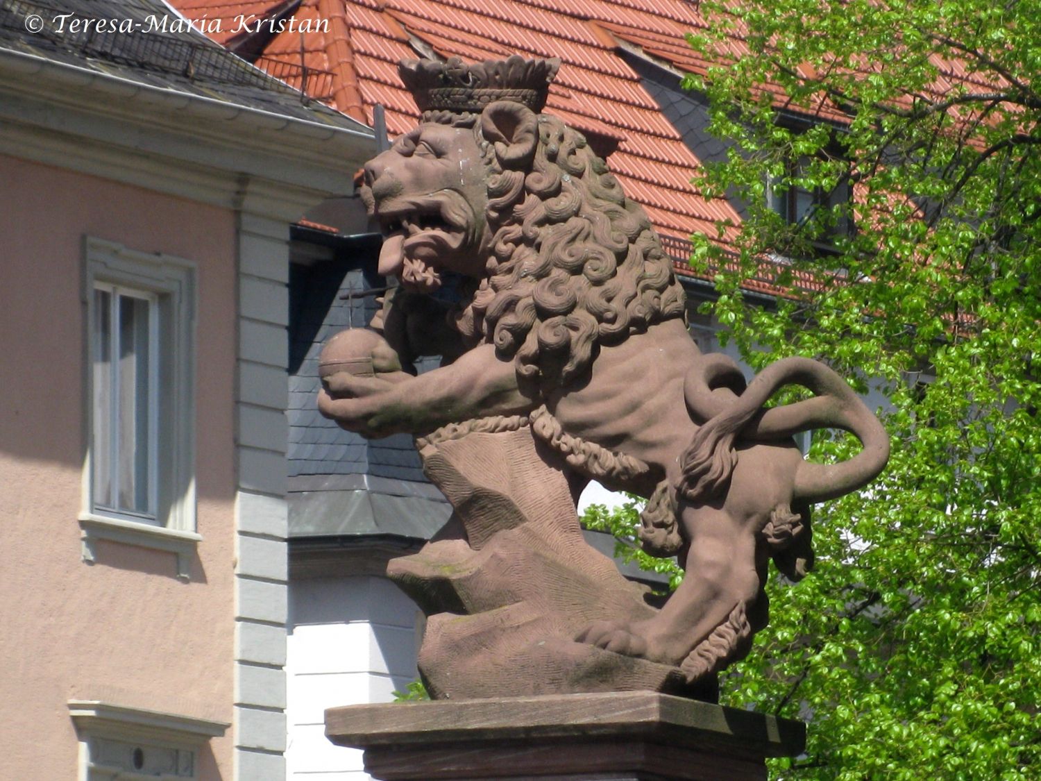 Heidelberg, Skulptur Altstadt