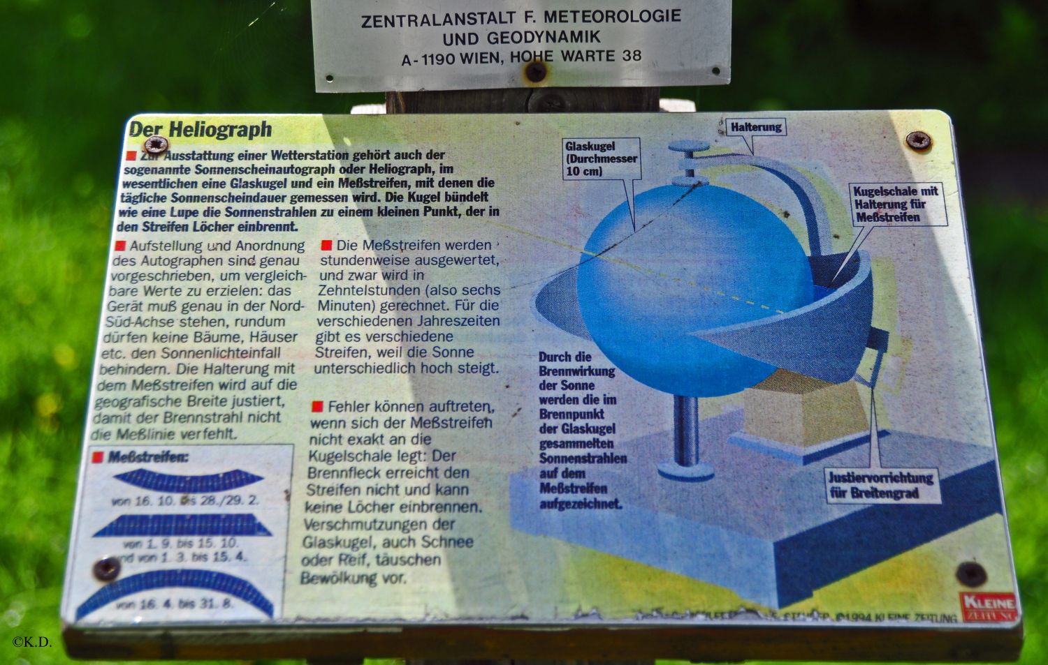 Heliograph aus Diex (Bezirk Völkermarkt - Kärnten)