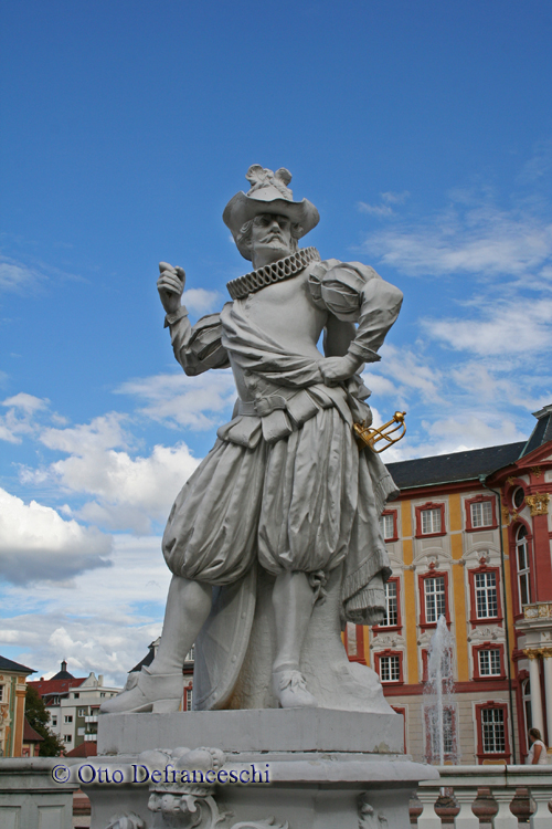 Hellebardier des Barockgartens von Schloss Bruchsal