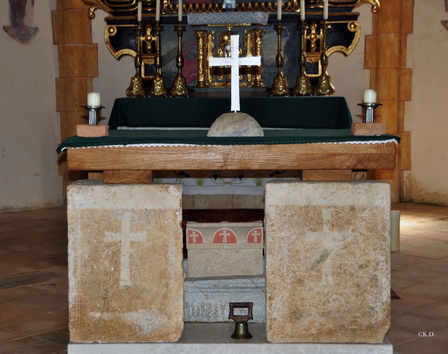 Hemmakirche auf dem Hemmaberg - Volksalter