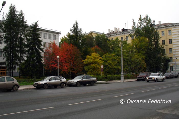 Herbst in Archangelsk