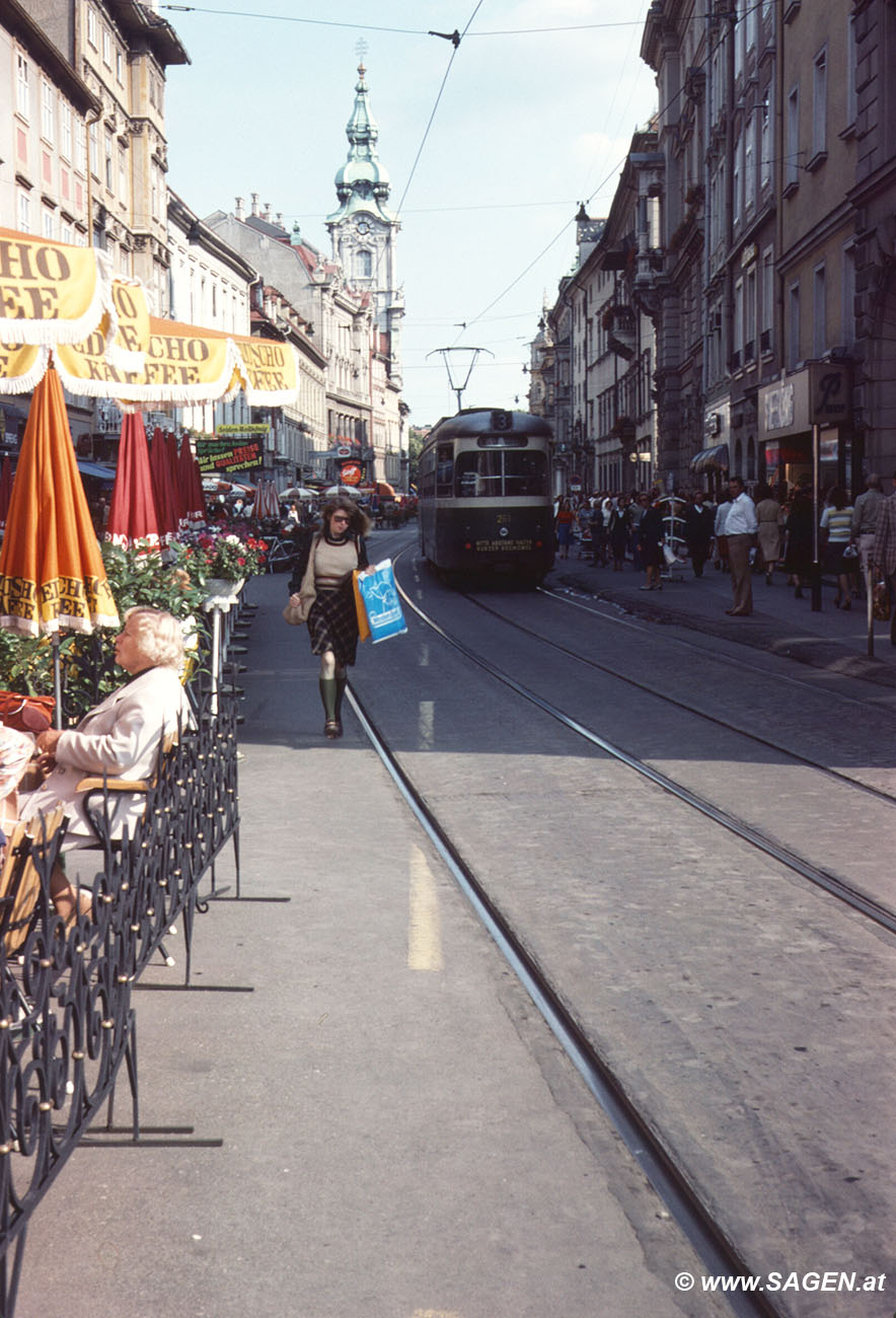 Herrengasse Graz 1970er