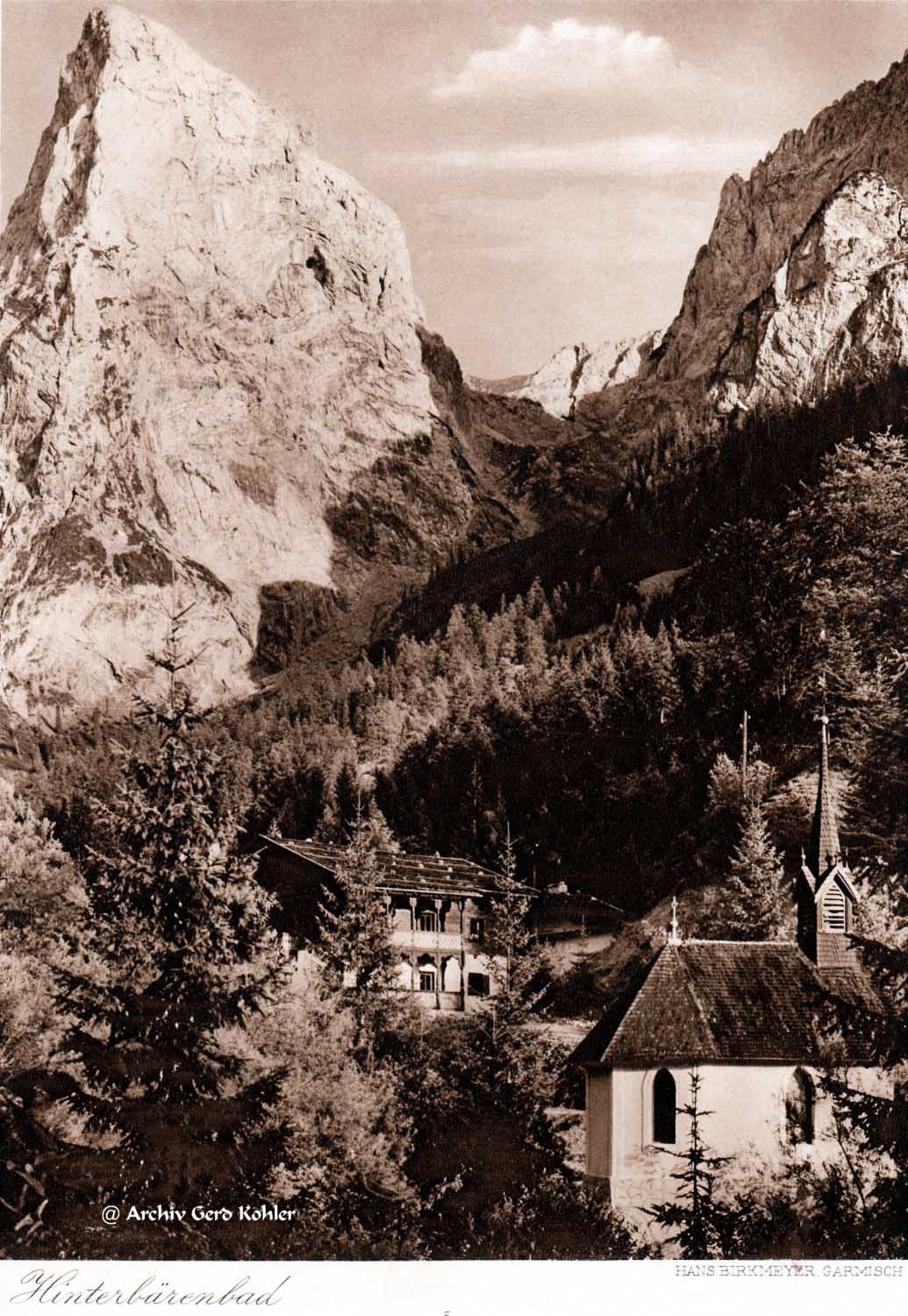 Hinterbärenbad 1932