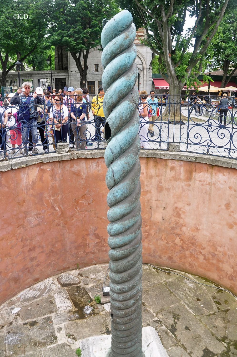 Hippodrom in Istanbul - Schlangensäule