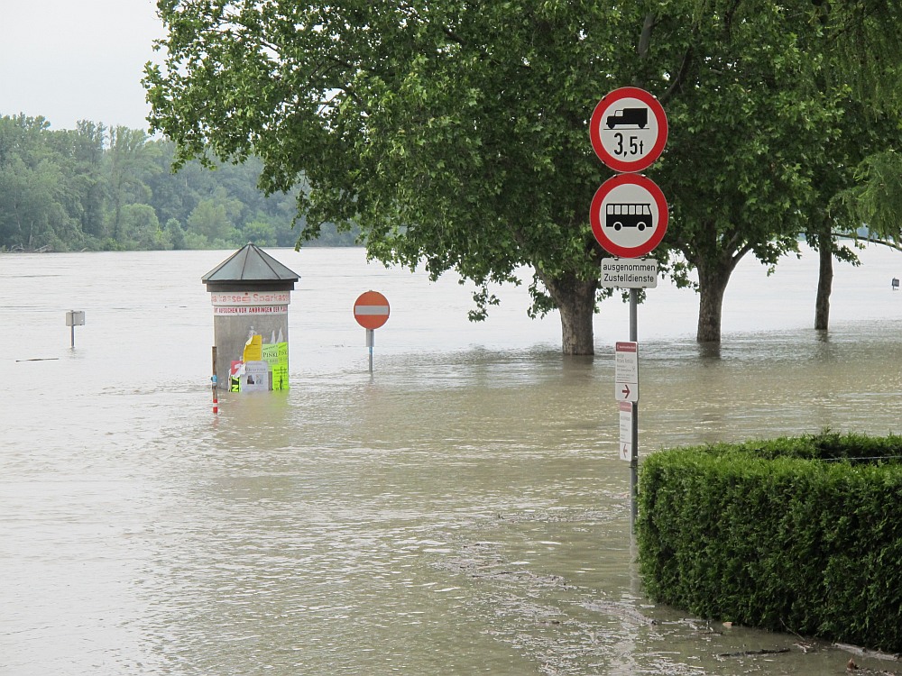 Hochwasser in Hainburg