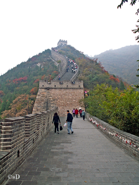 Hochzeitsbrauch an der Great Wall