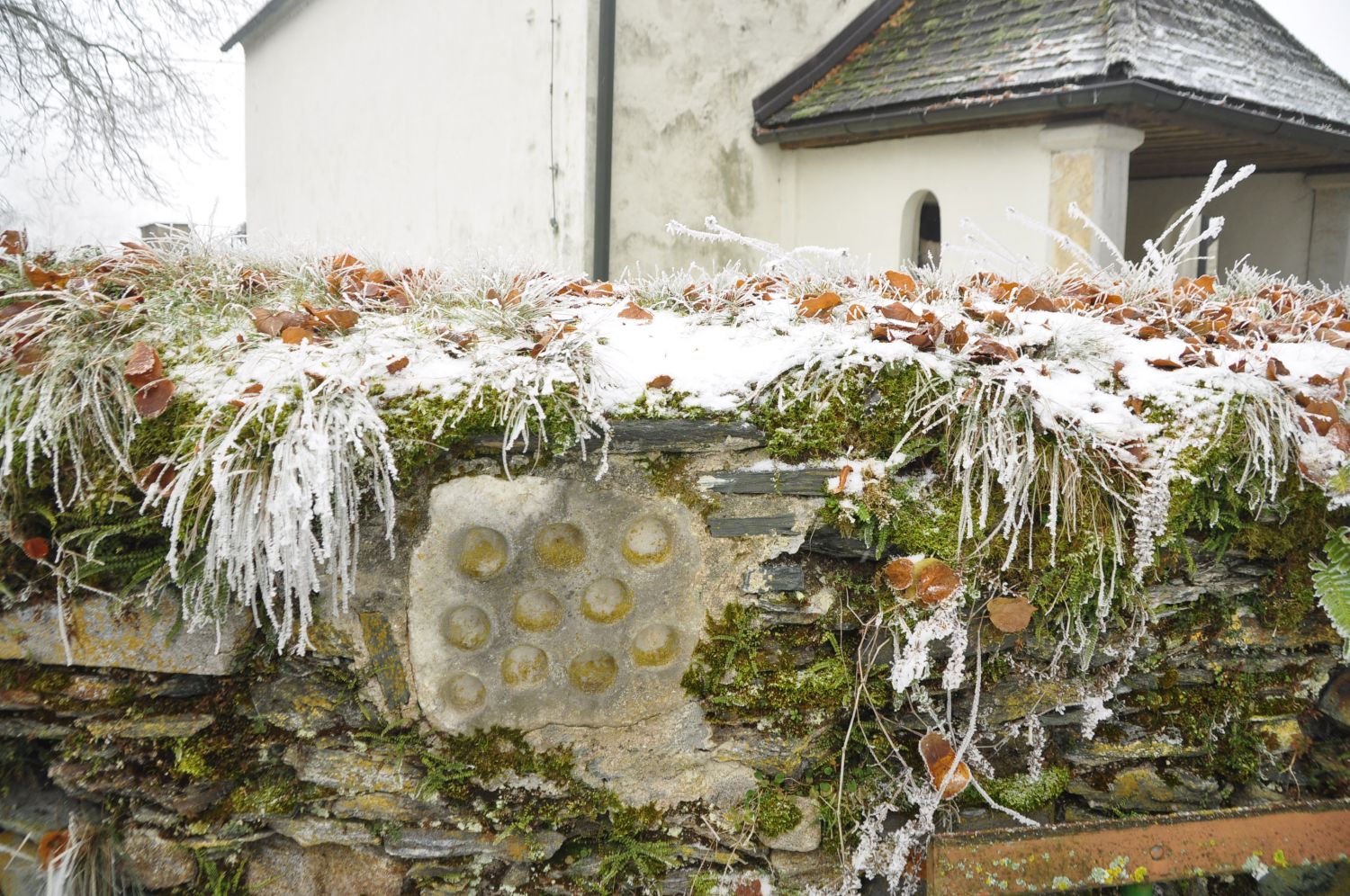 Hochzeitsstein in Kleingradenegg bei St.Urban (Kärnten)