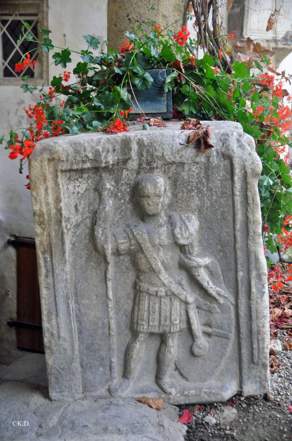 Hollenburg (Känten) - Römischer Grabstein