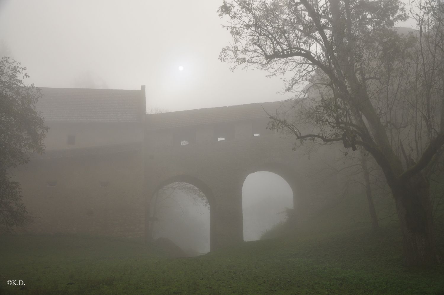 Hollenburg (Kärnten) im Herbst