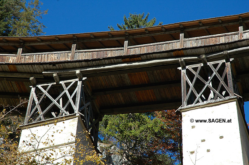 Holzbrücke "Hohe Brücke" St. Georgenberg