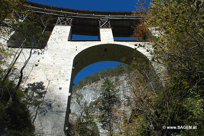 Holzbrücke "Hohe Brücke" St. Georgenberg