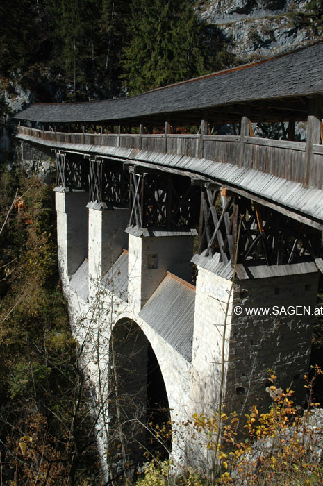 Holzbrücke Hohe Brücke St. Georgenberg