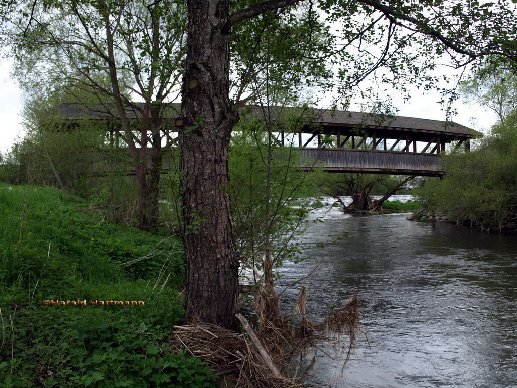 Holzbrücke