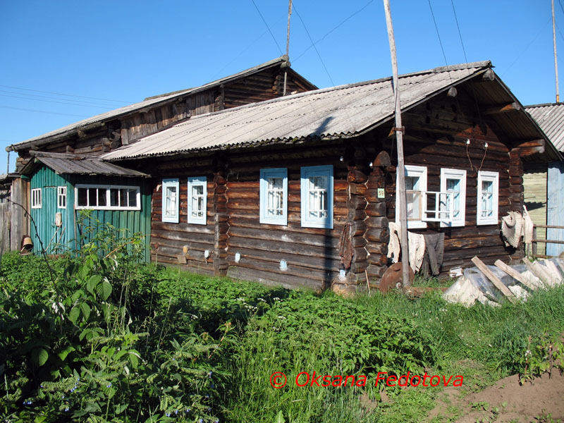 Holzhaus in Lebskoje