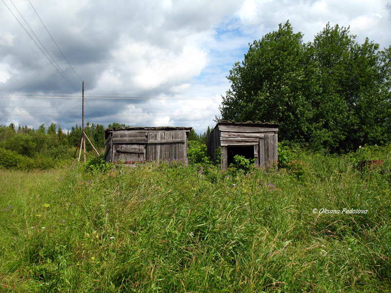 Holzschuppen