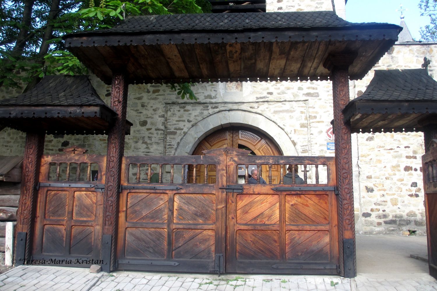 Holztor Friedhof beim Moldaukloster Voronet