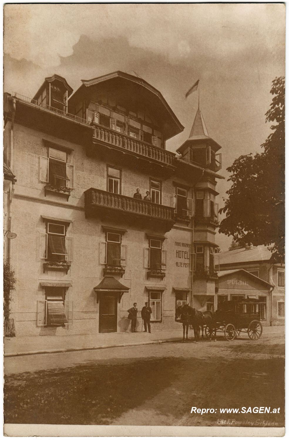 Hotel Alte Post Schladming 1902