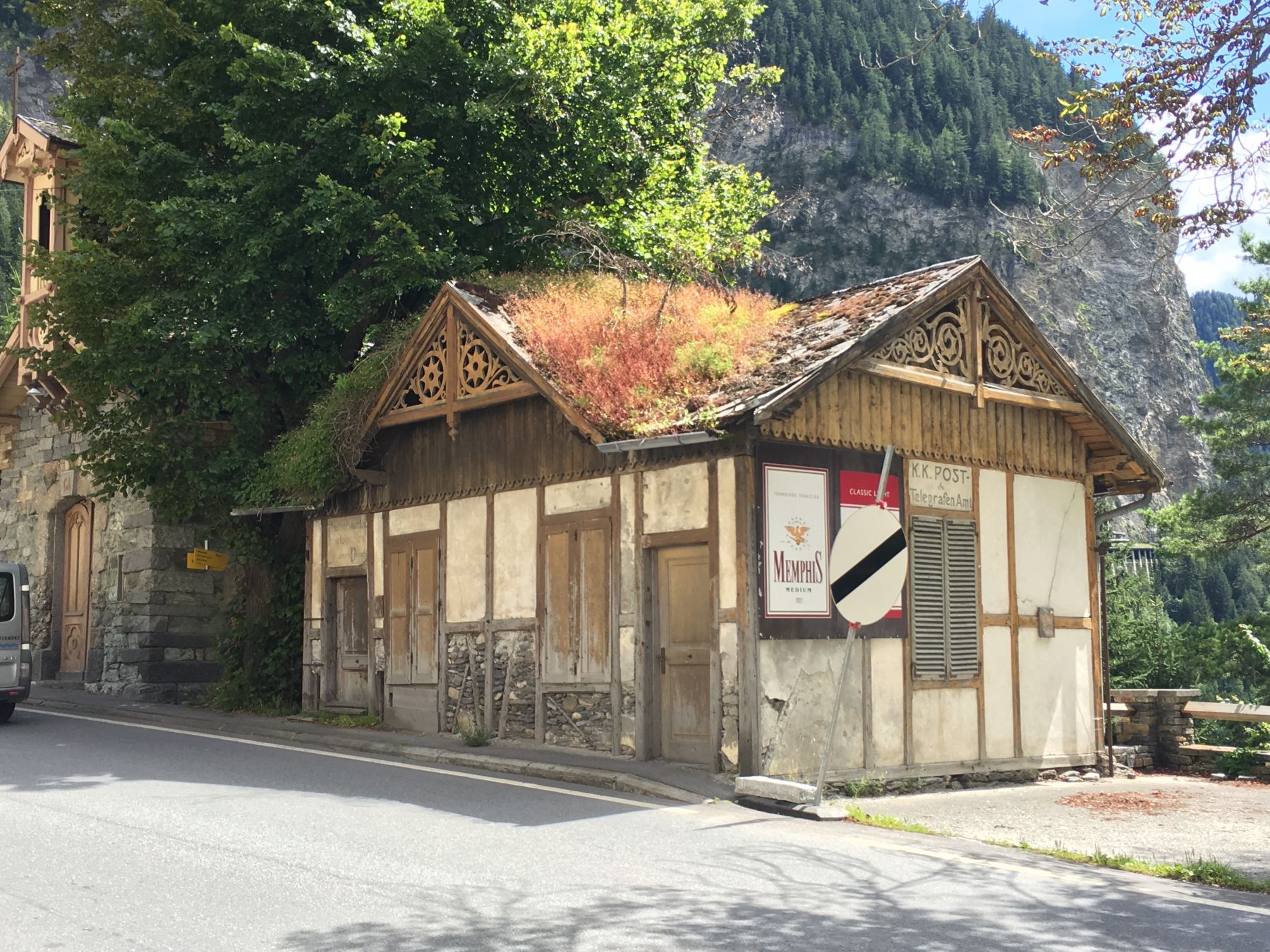 Hotel Hochfinstermünz, Kiosk und KK Telegraphen-Amt