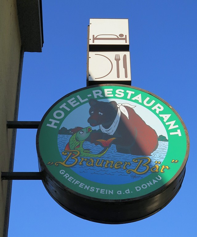 Hotel-Restaurantausleger