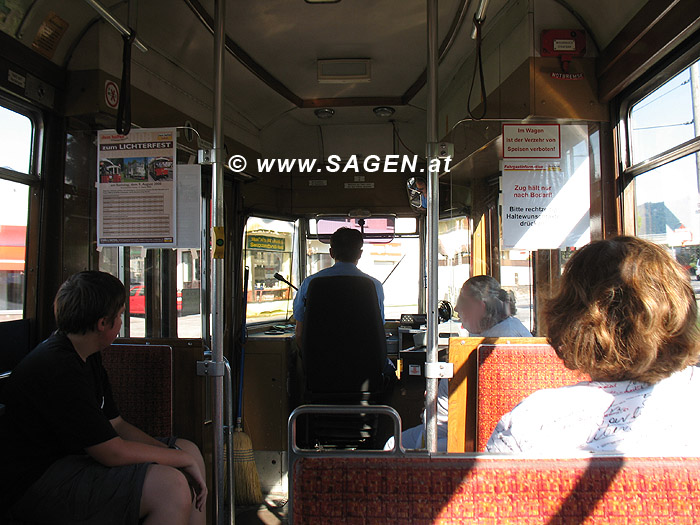 In der Gmundner Strassenbahn