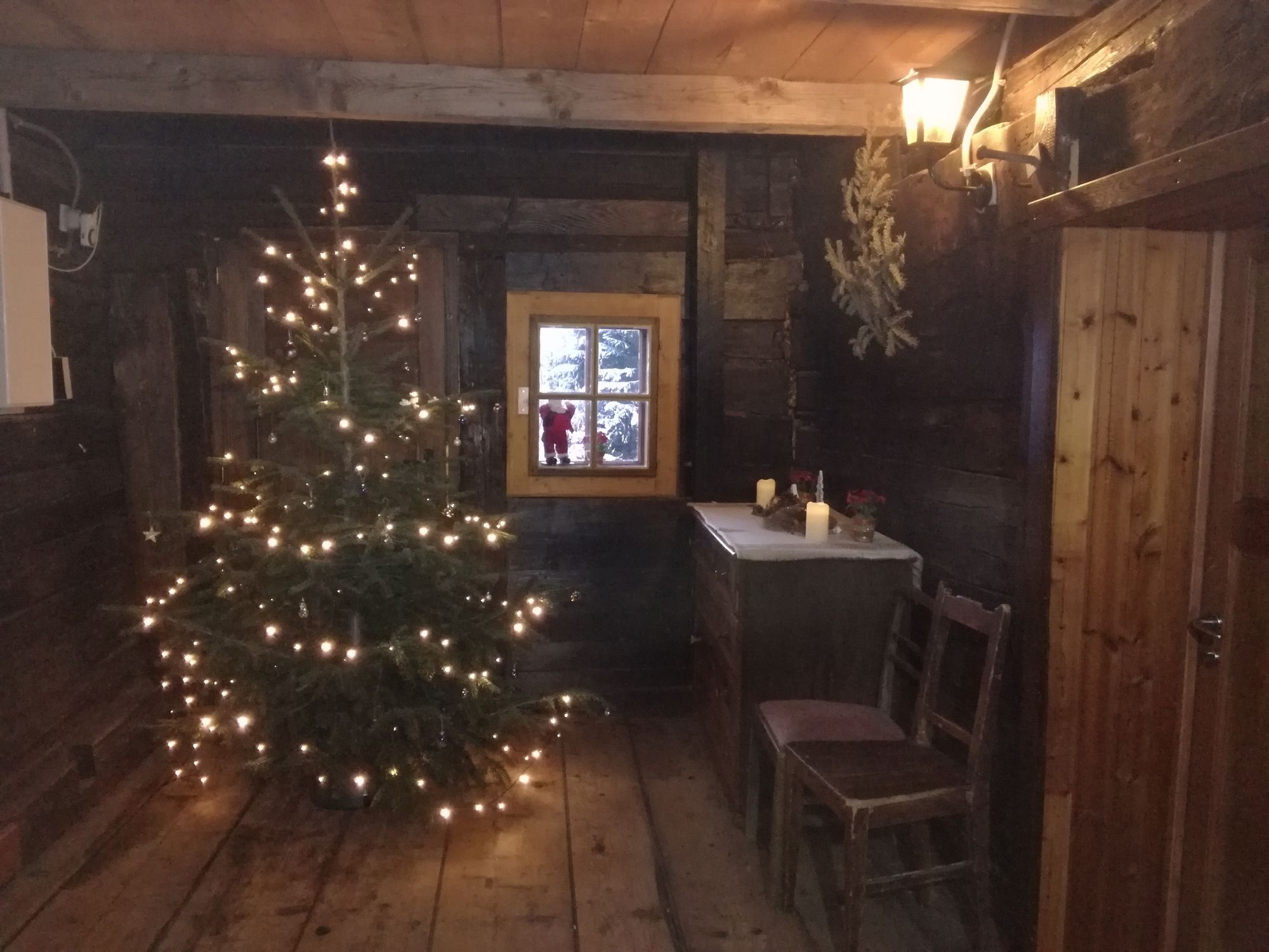 In der Heinzerhütte zu Weihachten