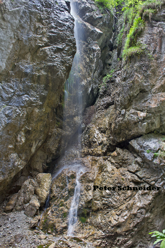 In der Rosengartenschlucht