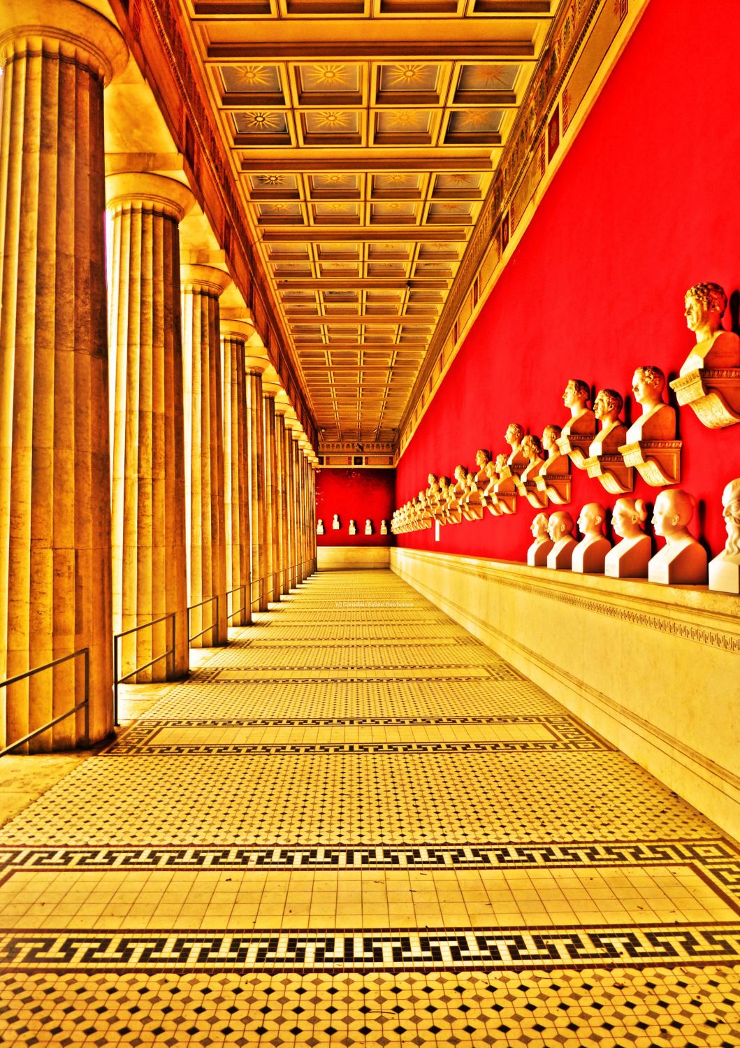 In der Ruhmeshalle bei den großen Söhnen Bayerns