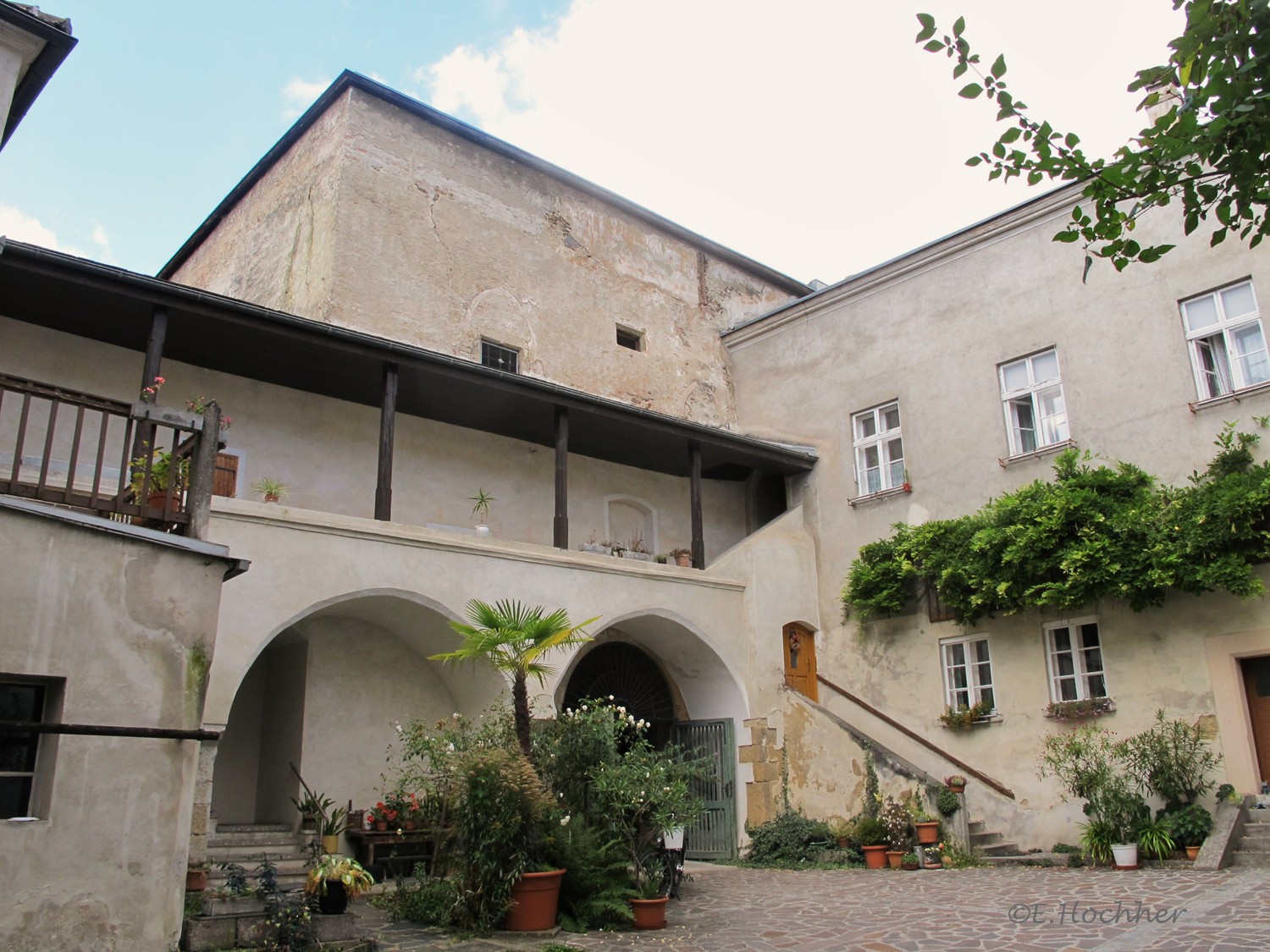 Innenhof des Großen Passauerhofs